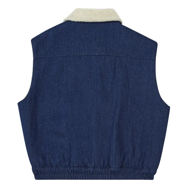 Lours Paris Veste Sans Manches Denim Goose | Bleu jean