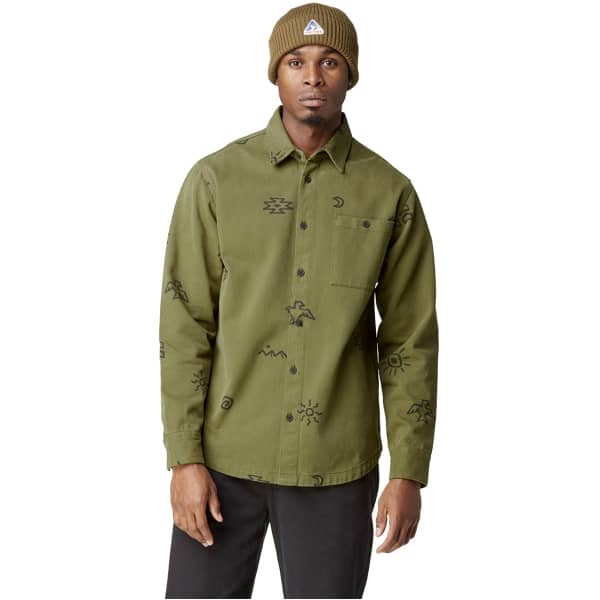 Chemise PICTURE DAYAKI SHIRT TOBACCO