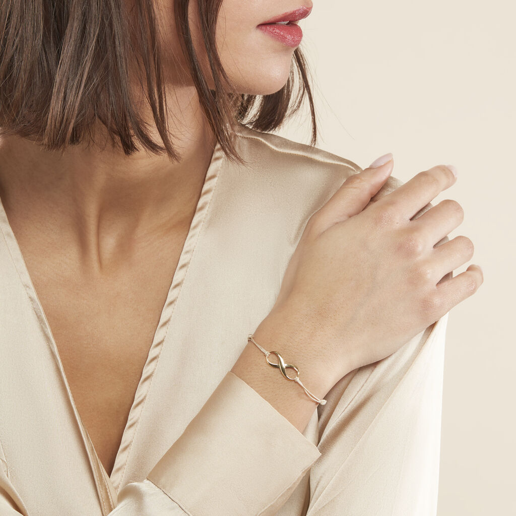 Bracelet Infini Or Jaune