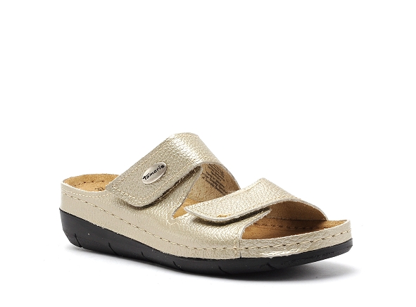 Tamaris mules et sabots plats femme 27510 41 or