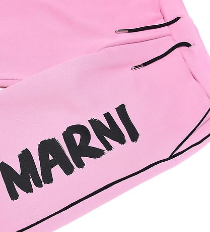 Marni Jogginghosen - Pink m. Schwarz