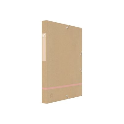 Oxford Touareg - Boîte de classement kraft - dos 25 mm - disponible dans différentes couleurs