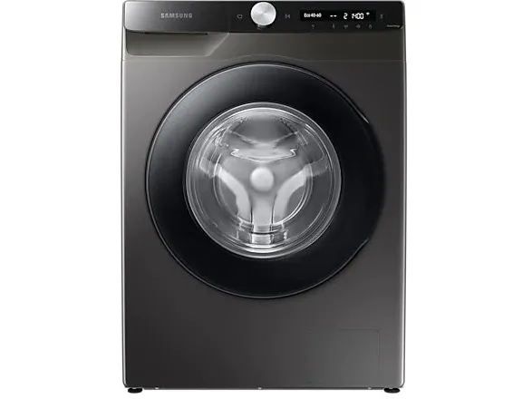 Samsung WW5300T WW80T534AAX - Vaskemaskine - Wi-Fi - bredde: 60 cm - dybde: 55 cm - højde: 85 cm - frontbetjening - 61 liter - 8 kg - 1400 rpm - sort/inox