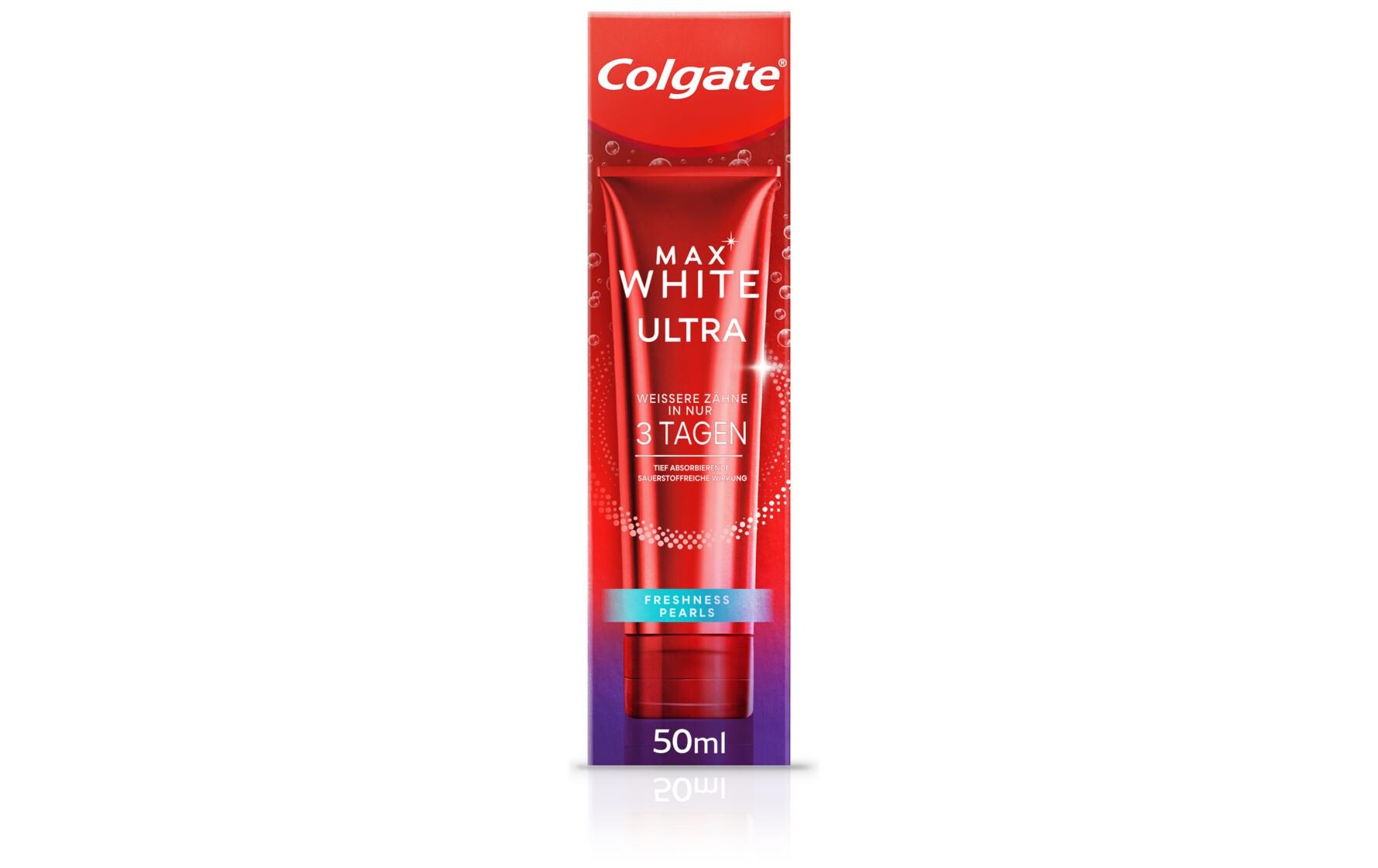 Zahnpasta Max White 50 mlZahnpflege für strahlend weisse Zähne