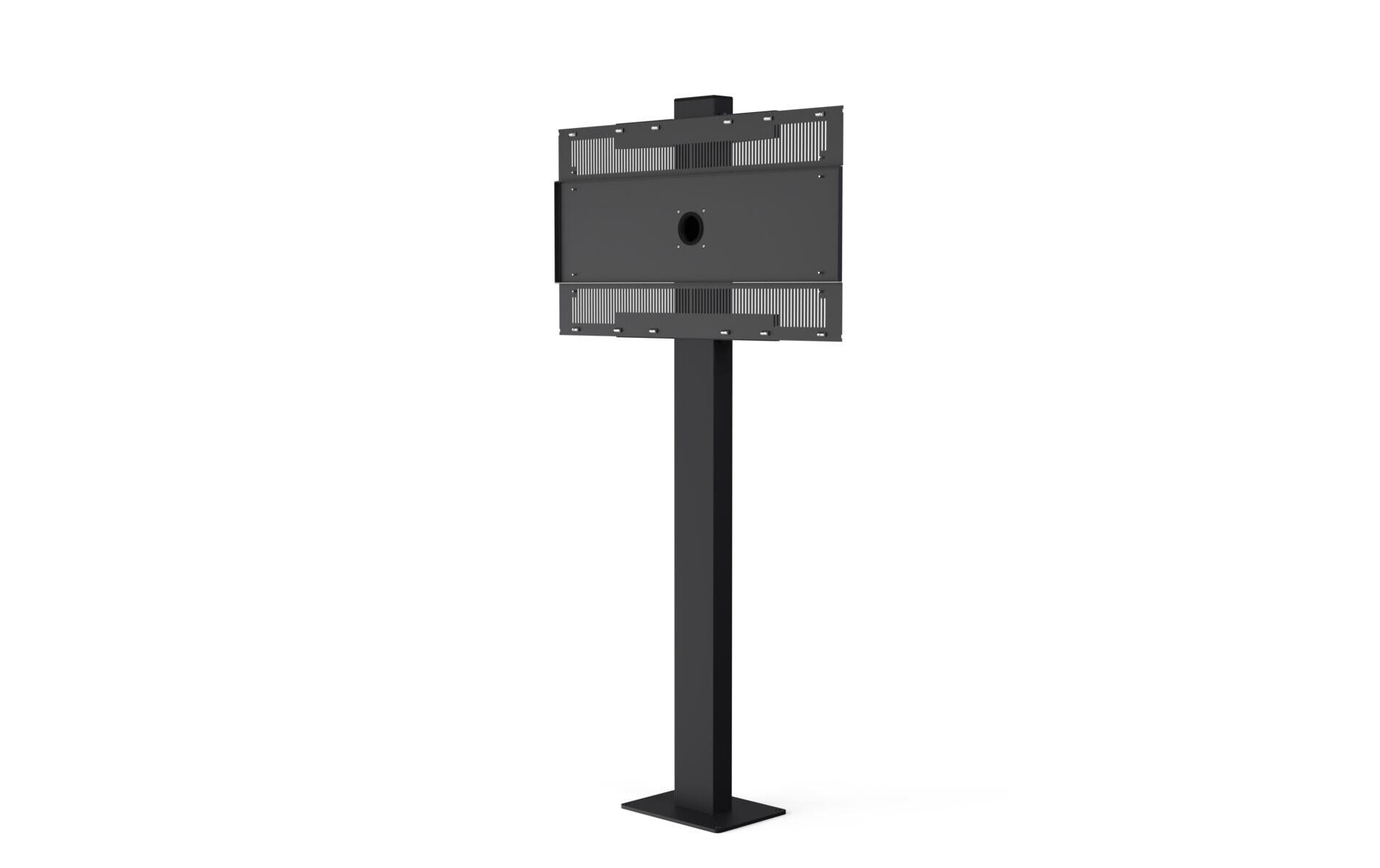Menütafel POF 7602 Schwarz<br>Outdoor-Ständer Standfuss für LG 55XE4F