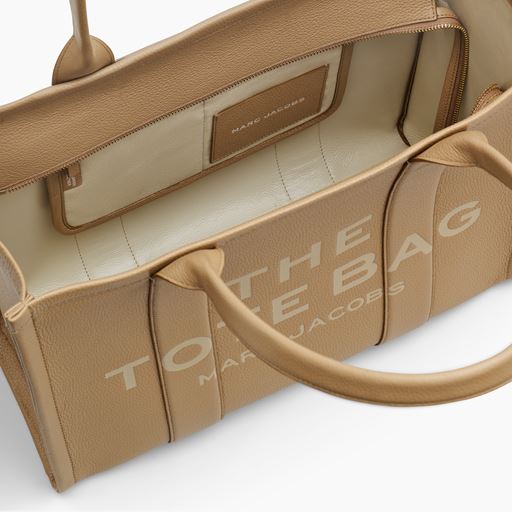Marc Jacobs The Leather Large Tote Bag, Camel