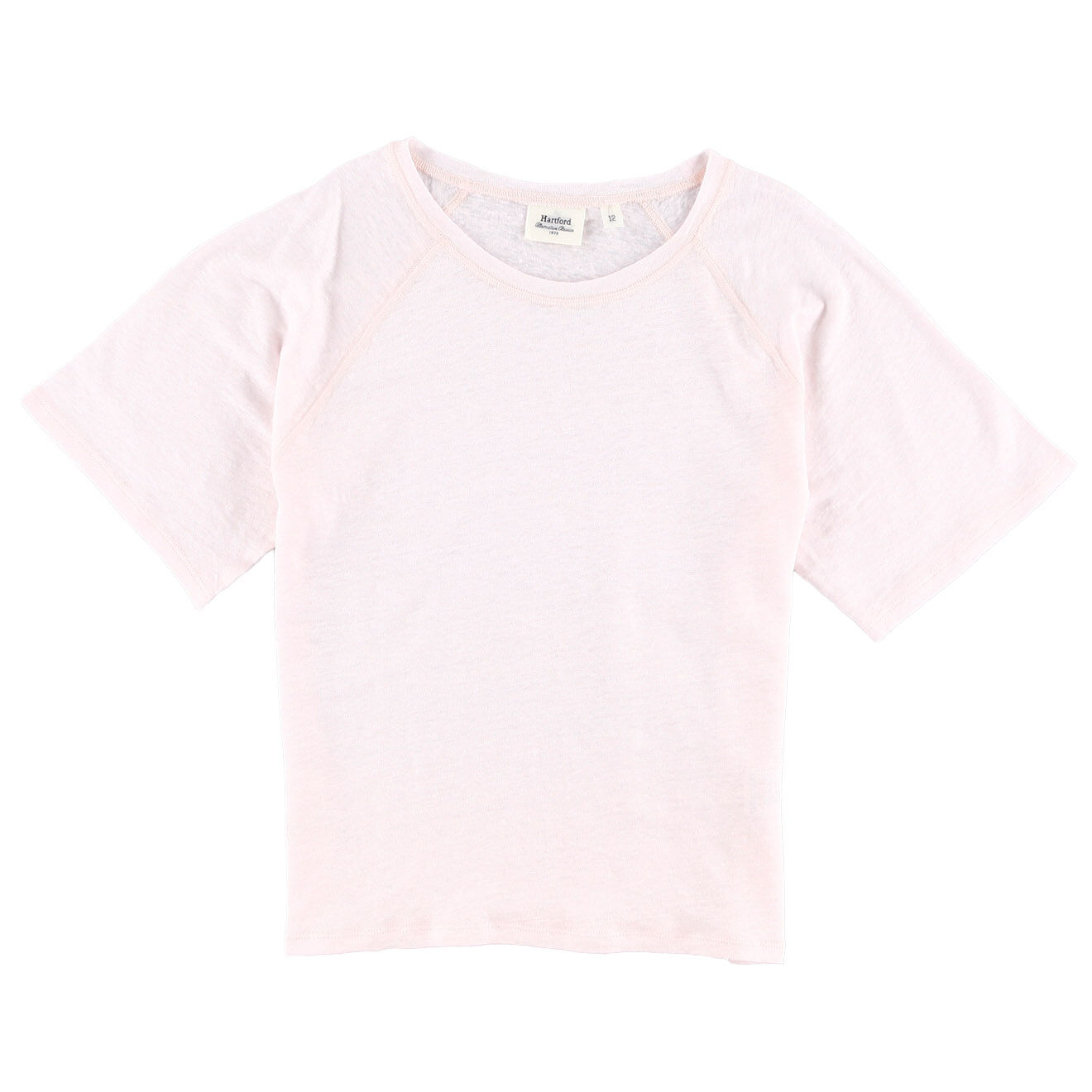 Hartford T-Shirt 100% Lin Thérèse rose blush