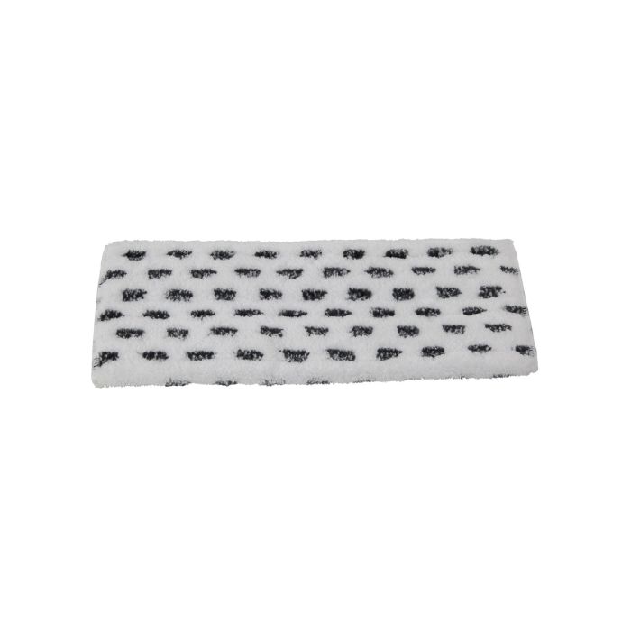 Vlakmop microvezel scrubmop met schuurvlakken 40x13cm tbv flappen en pocket systeem (504420)