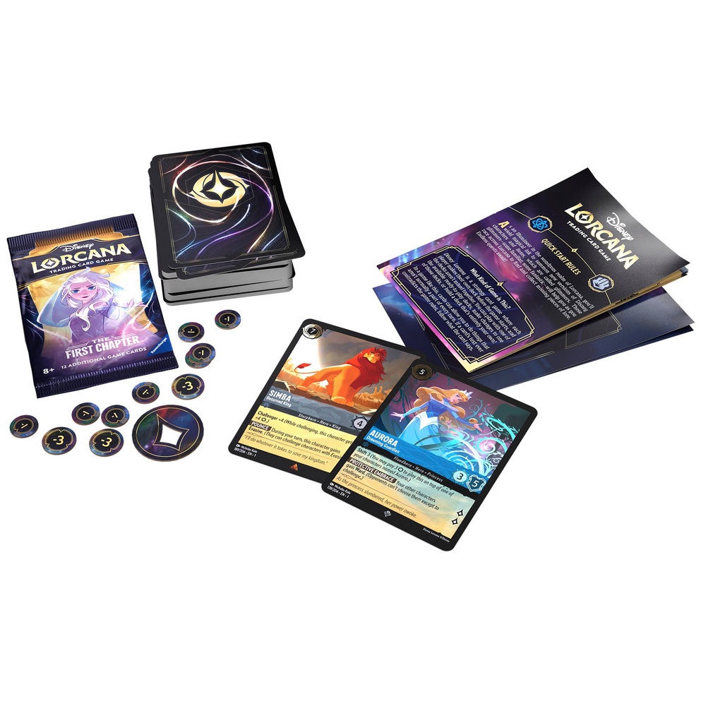 Lorcana Sammelkartenspiel: Das Starterdeck des ersten Kapitels