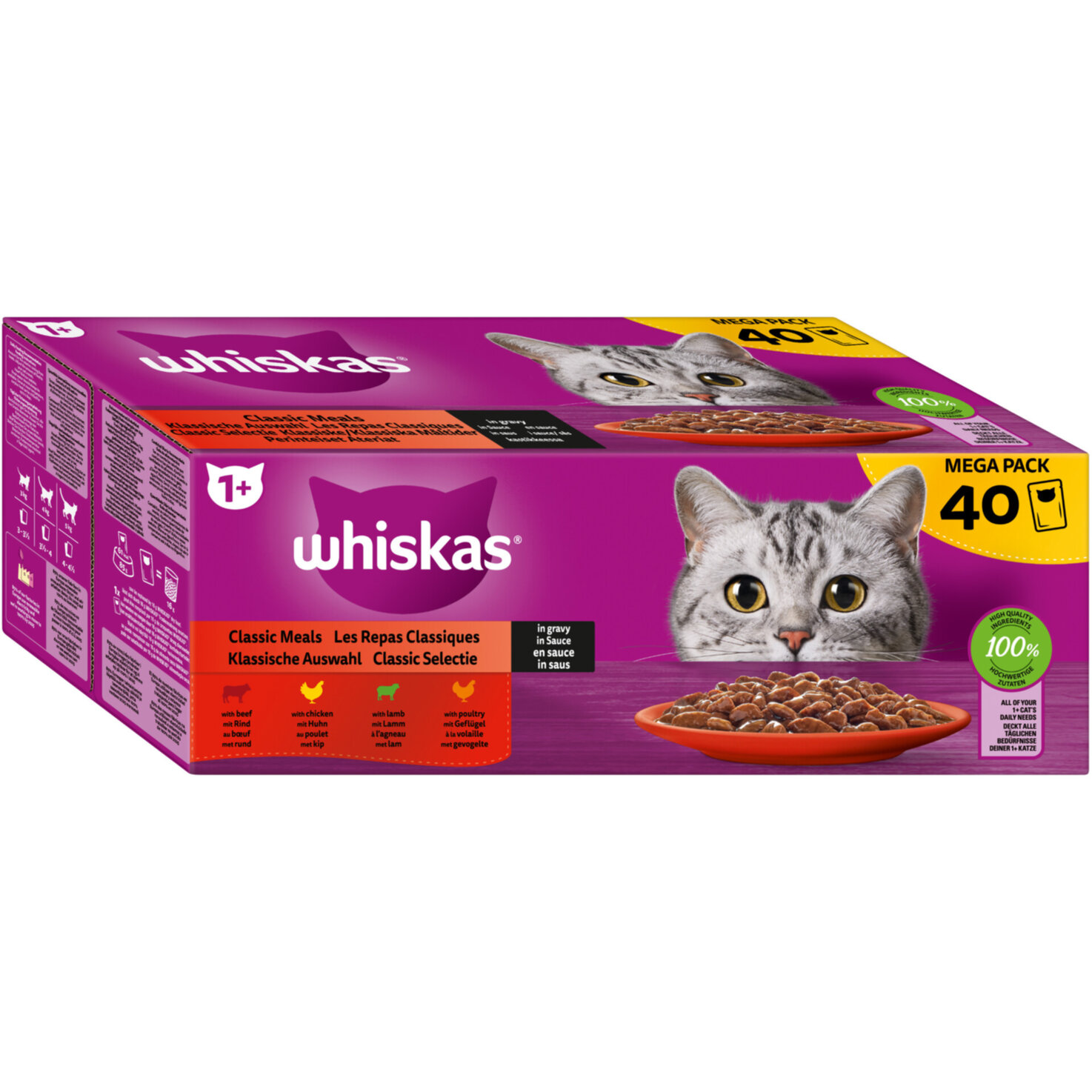 Whiskas Sauce Fleisch 40x85g