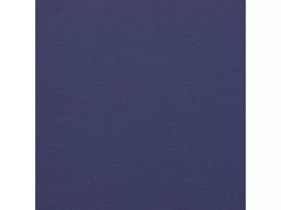 Coussins de chaise à dossier bas lot de 4 bleu marine tissu