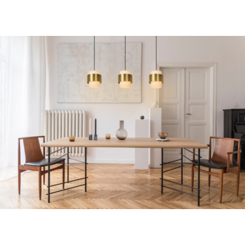 Lucide hanglamp Firmin mat goud/messing 110x20 cm (lxb)