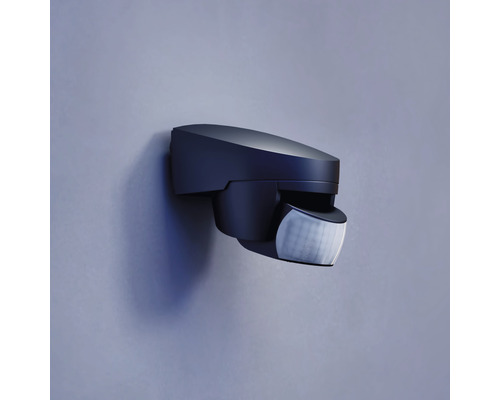 Steinel IS 140-2 bewegingsmelder, zwart, IP54, 140° wandsensor