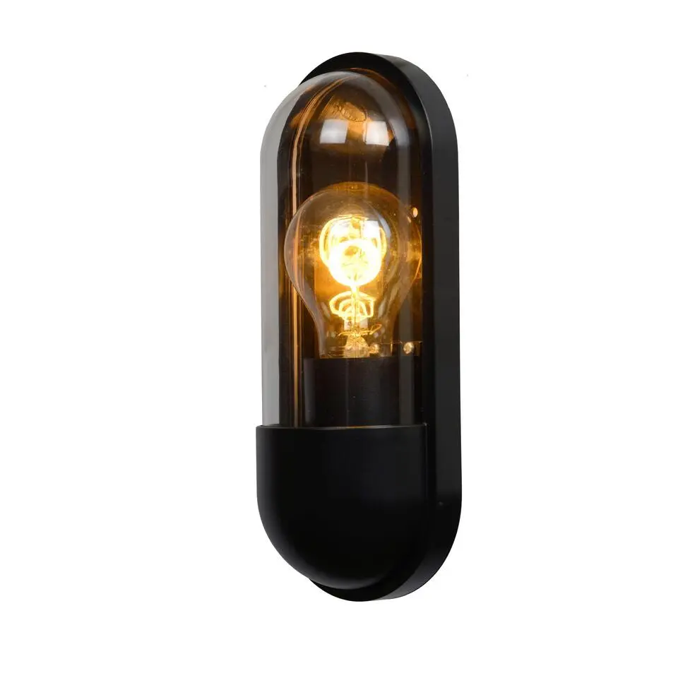 Lucide CAPSULE Wandlamp - Zwart