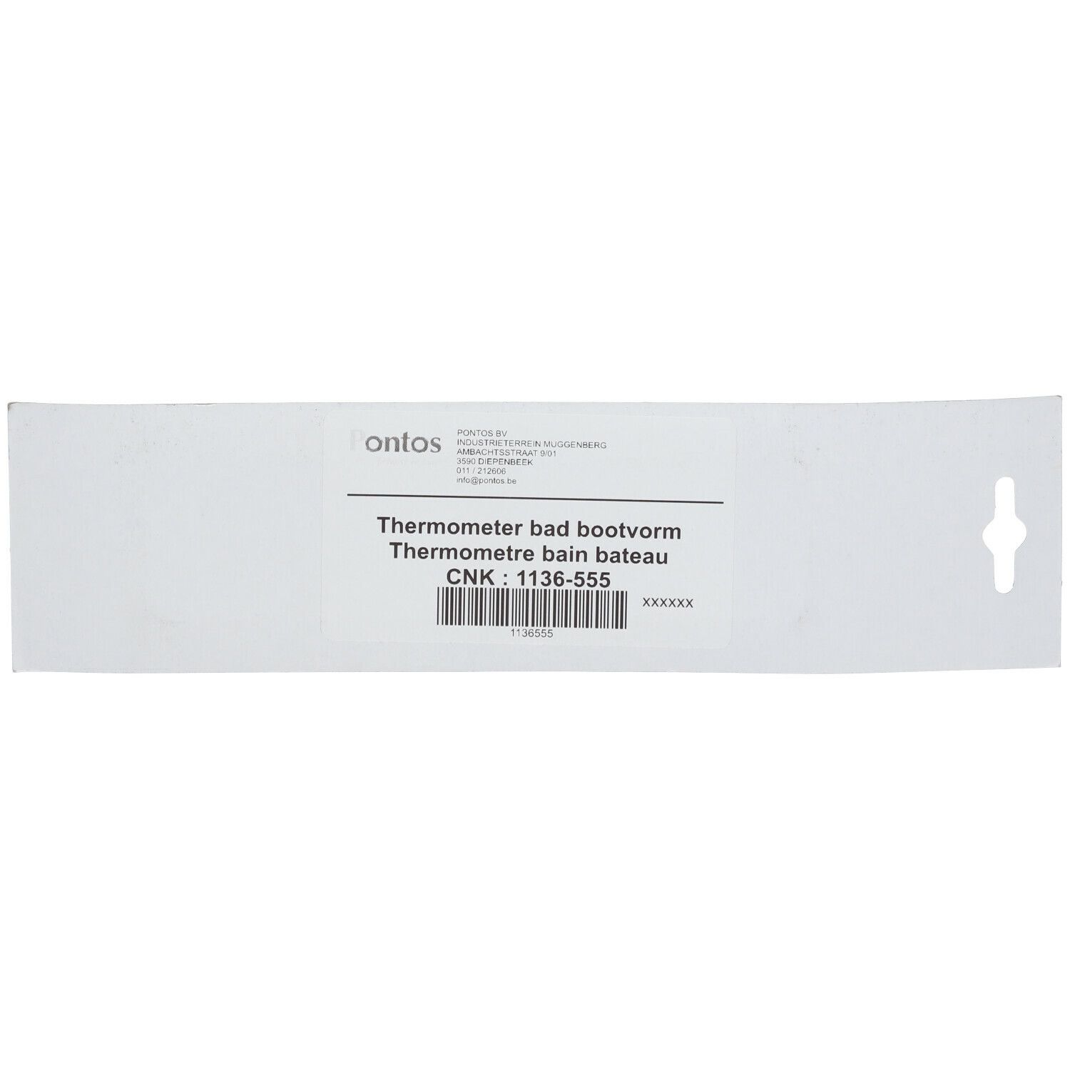 Badethermometer blau