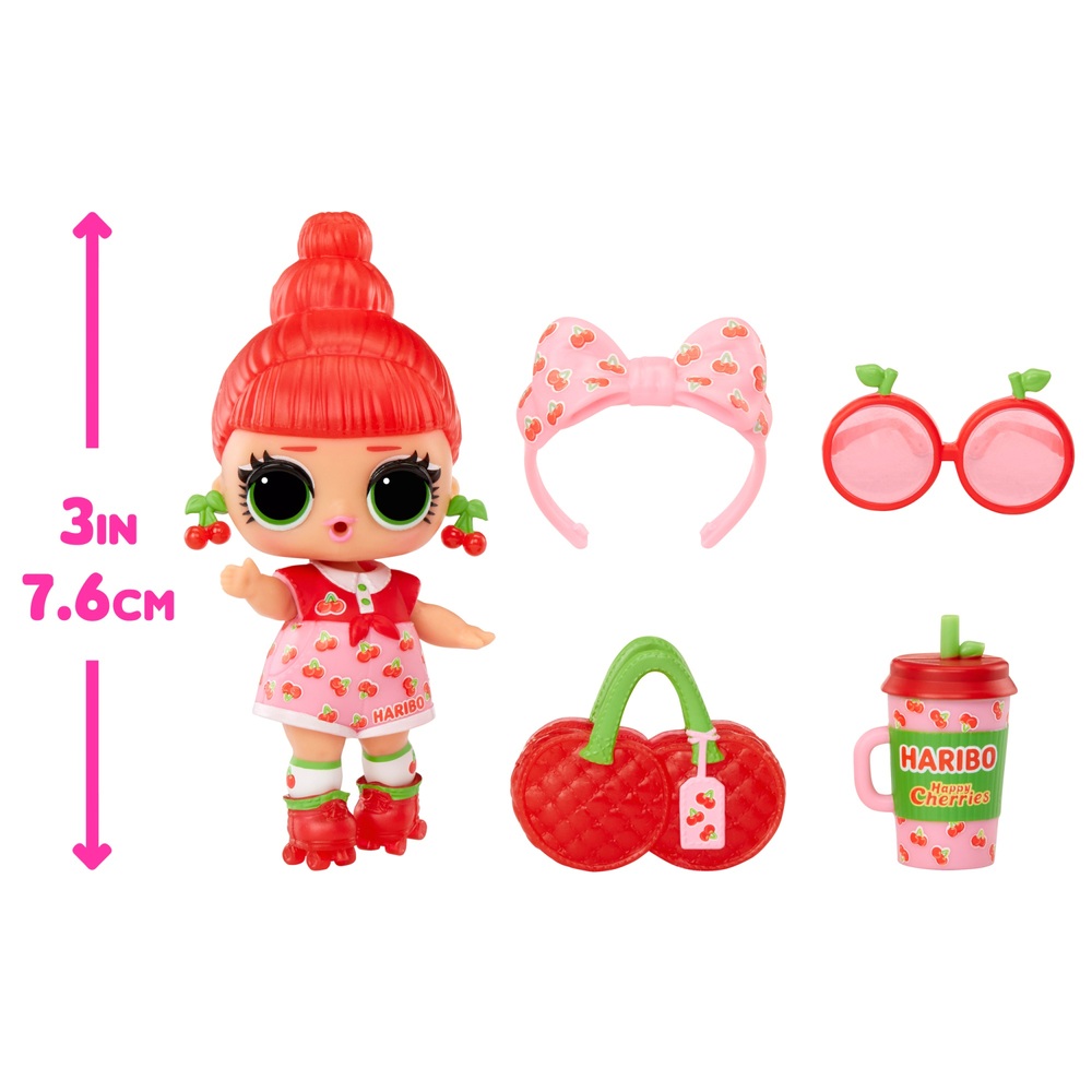 LOL Surprise! Loves Mini Sweets Haribo Puppen-Sortiment aus dem Verkaufsautomaten