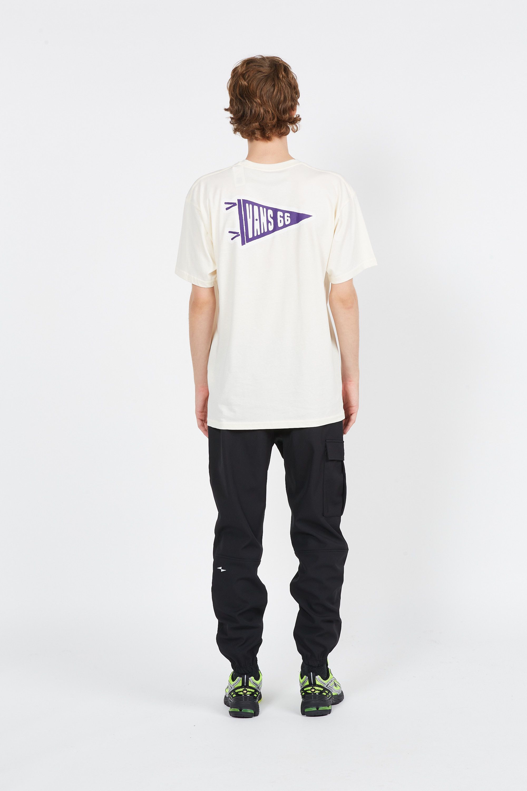 VANS T-shirt  CAMP FLAG Beige