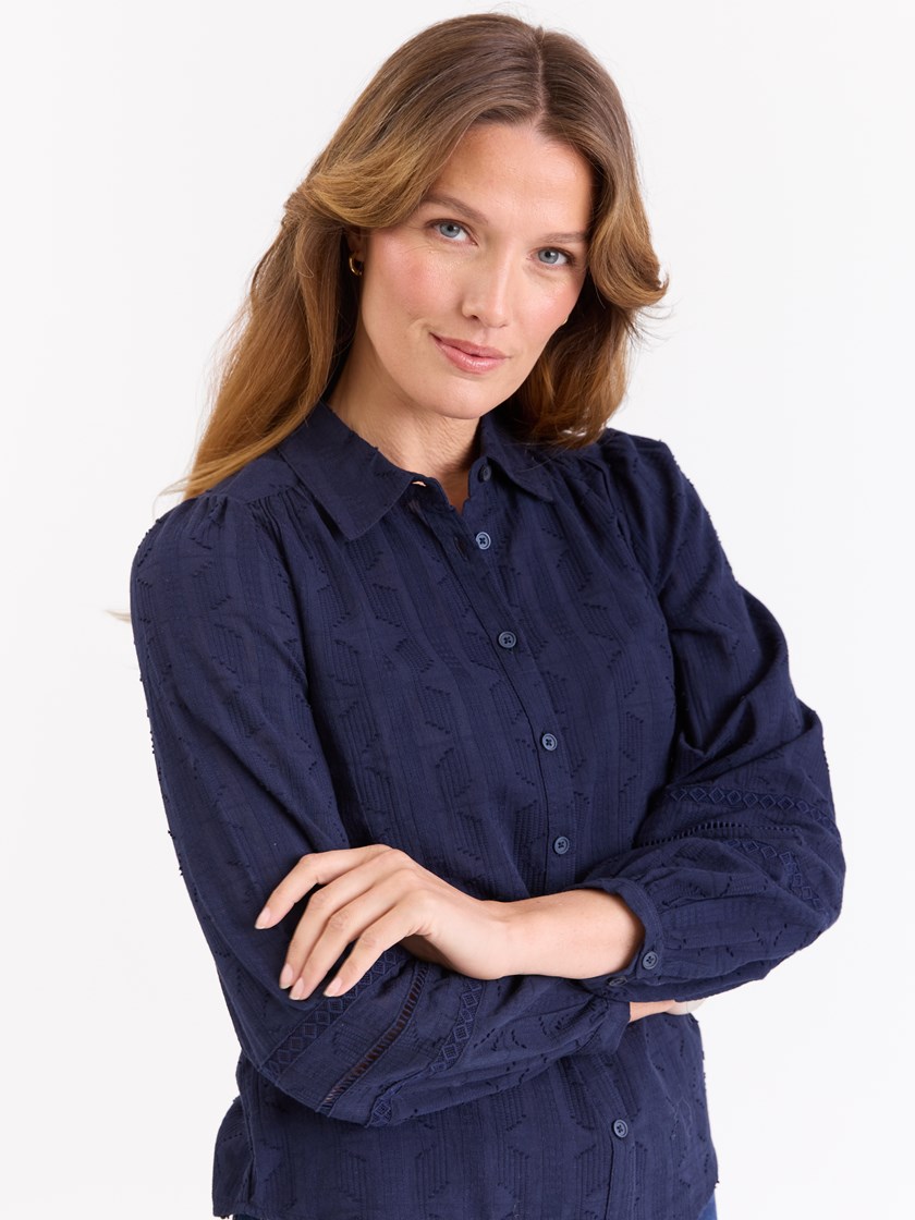 Sienna bluse Navy Blazer