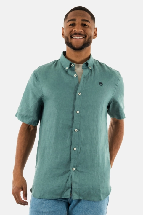 Chemise manches courtes timberland mill brook cl61 sea pine