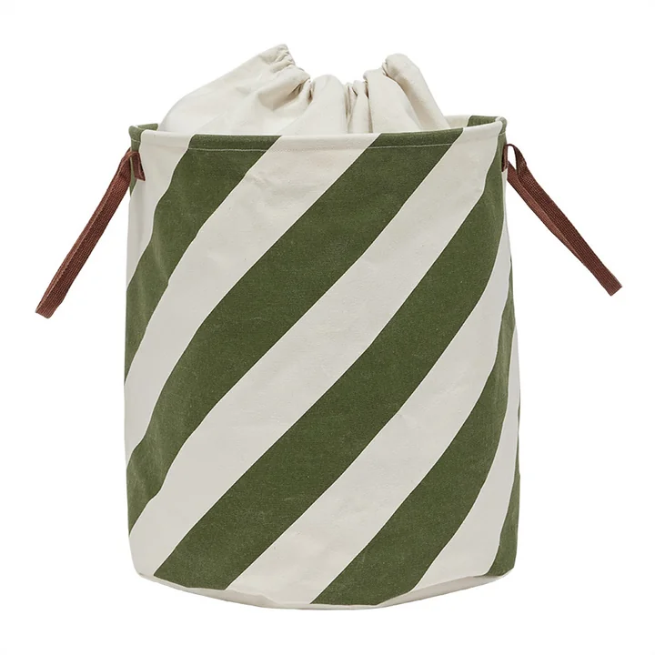 OYOY - Sakki Aufbewahrungskorb, Ø 52 cm, olive