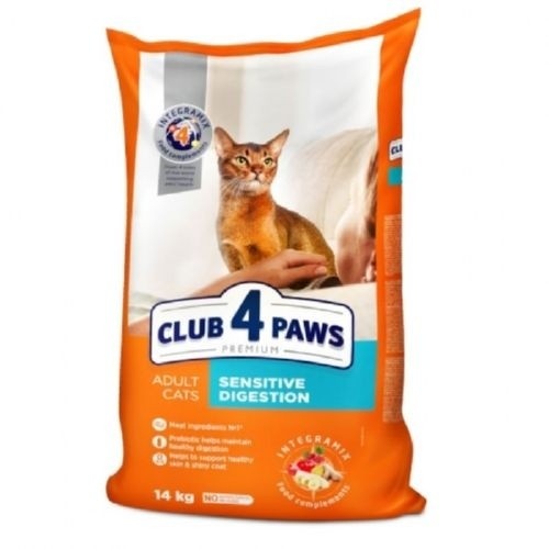 Ração seca para gatos Club 4 Paws Sensitive Digestion sabor frango