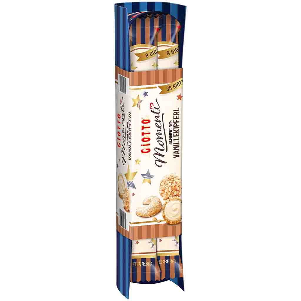 Ferrero Giotto Momenti Vanillekipferl 4x9er 154g MHD:27.4.25