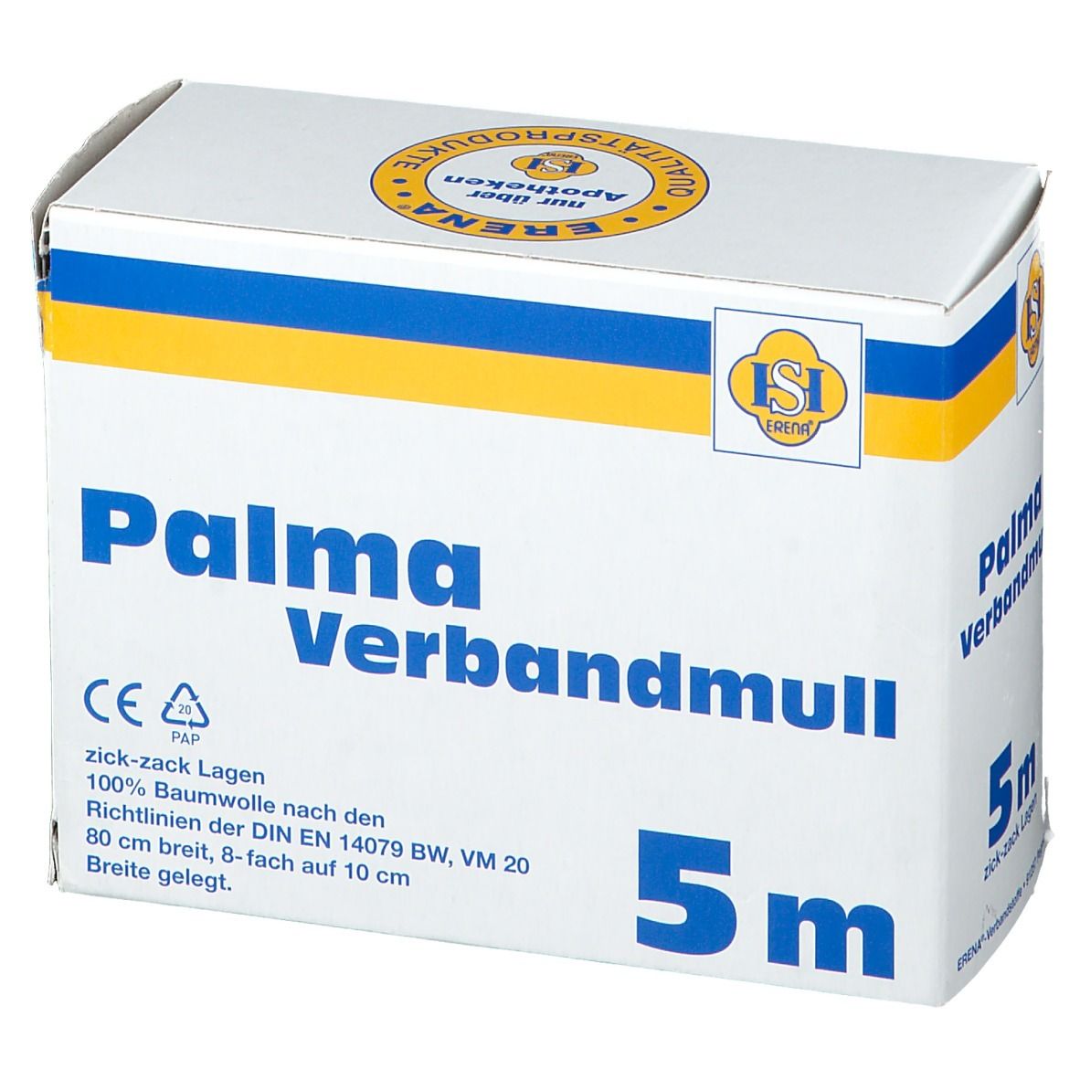 Palma Verbandmull 80 cm x 5 m
