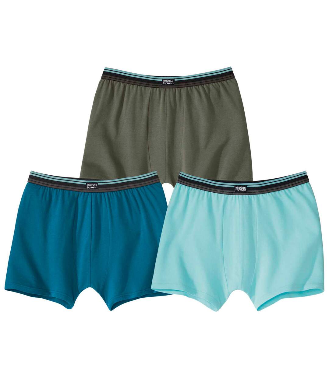 Lot de 3 Boxers Tendance