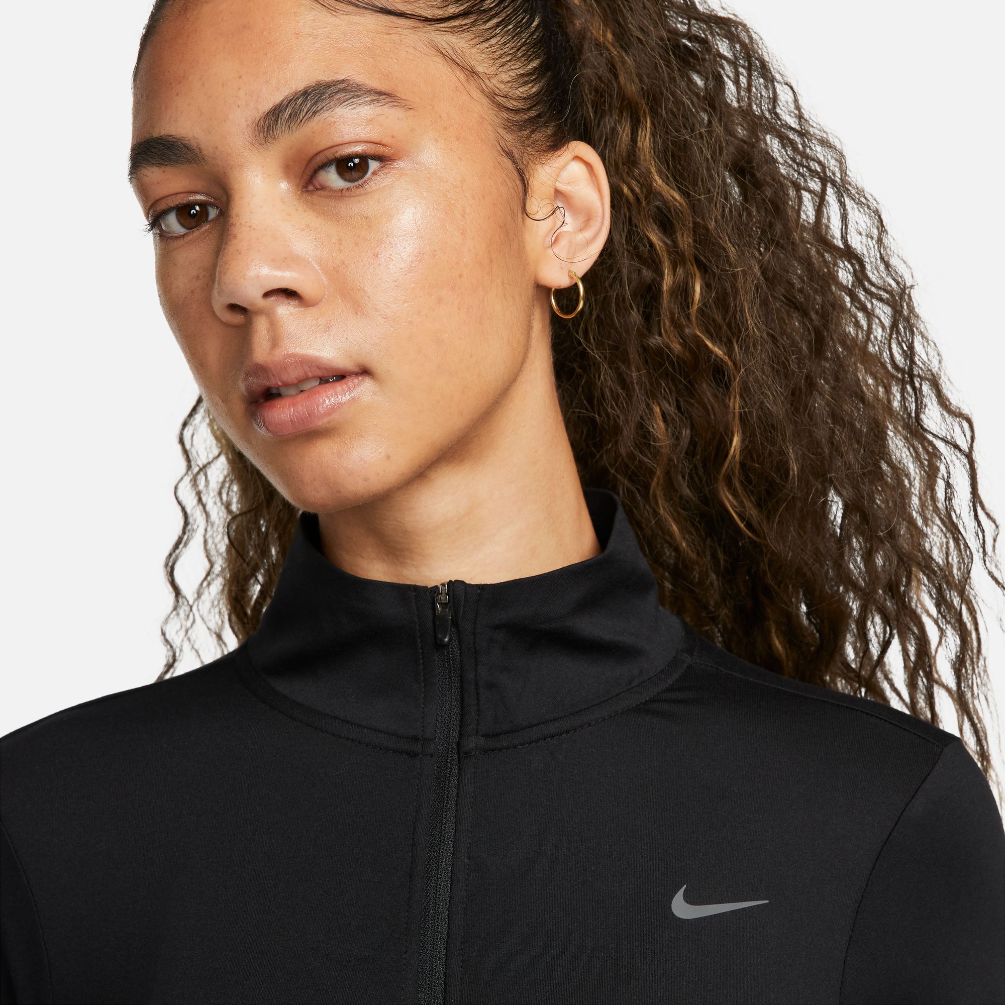 Nike W NK SWIFT ELMNT DF UV HZ TOP