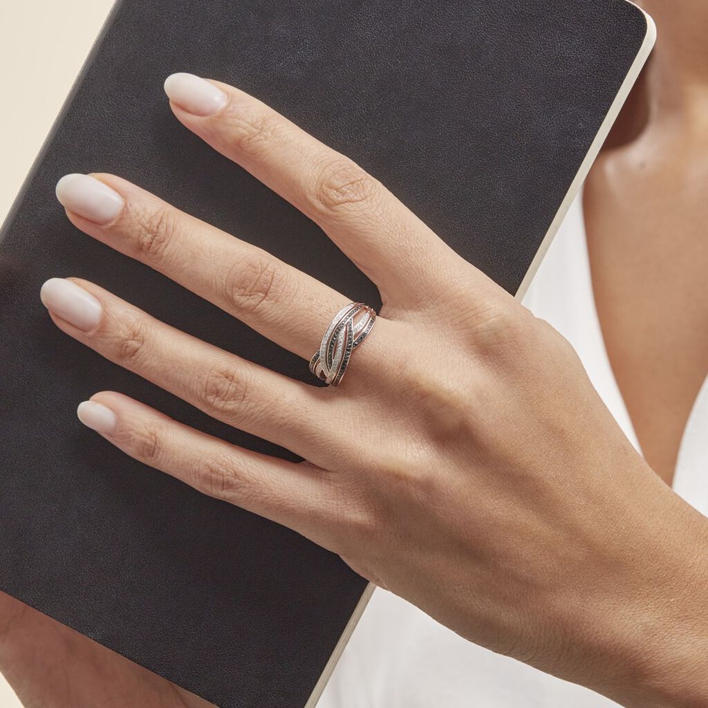 Bague Samsha Or Blanc Diamant