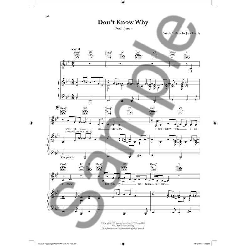 MusicSales - The Library Of Pop Songs
