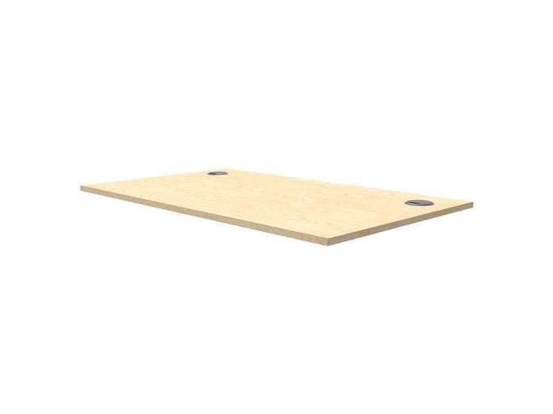 Fellowes Tischplatte Levado 120 x 80 cm, Ahorn Platte für den Tisch