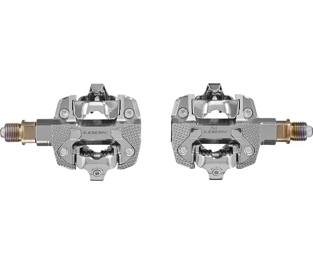 Look X-Track Power Dual MTB Pedalen Zilver