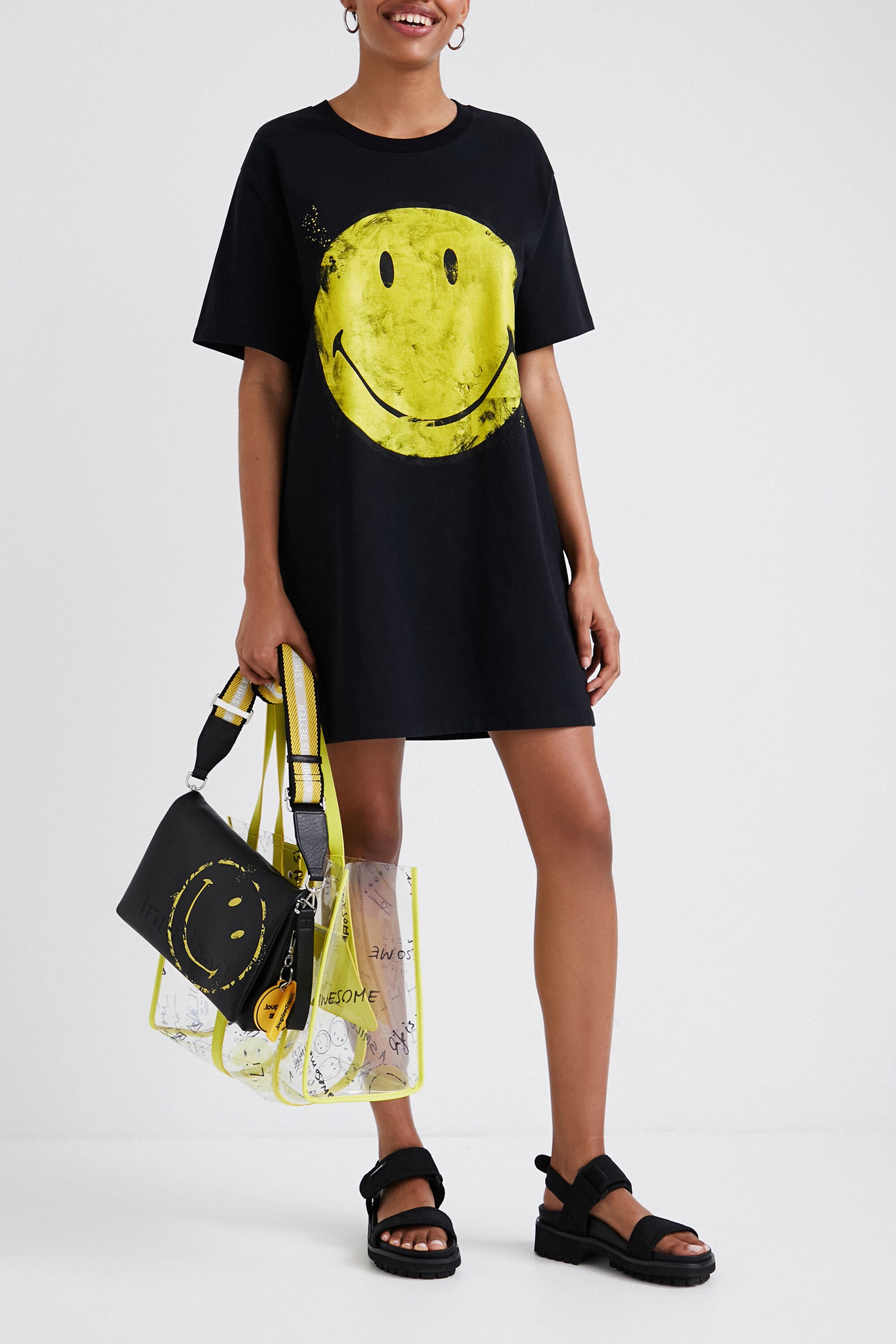 Robe t-shirt Smiley
