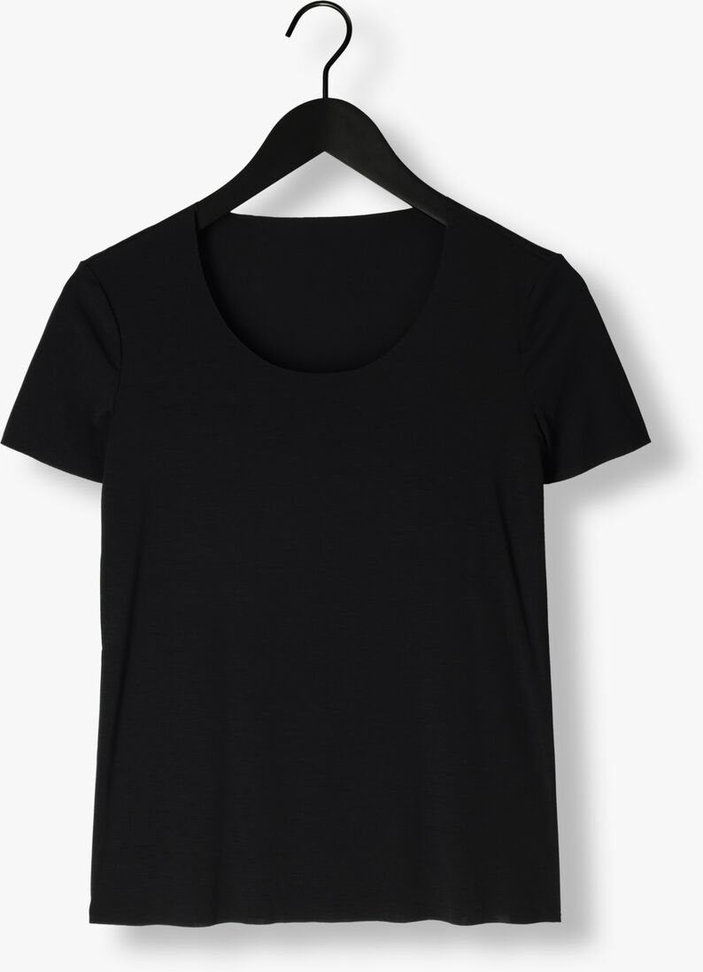 zwarte wolford top aurora pure top short sleeveless