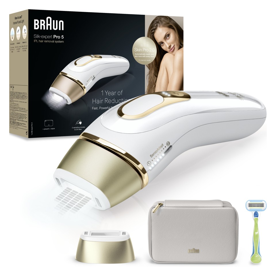 Braun - PL5052 IPL Hvid & Guld