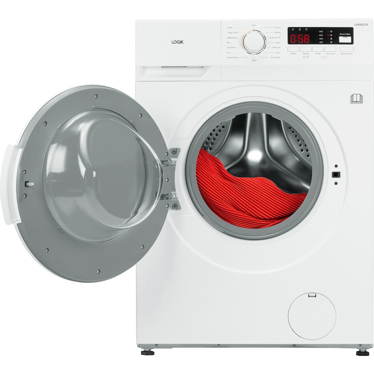 Logik vaskemaskin/tørketrommel L8W5D21E