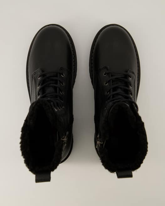 Tommy Hilfiger Jeans TJW Urban Boot Tumbled LTR Stiefeletten in Schwarz