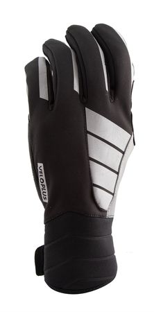 BEAM reflektierende Unisex-Thermo-Handschuhe  schwarz  L=9