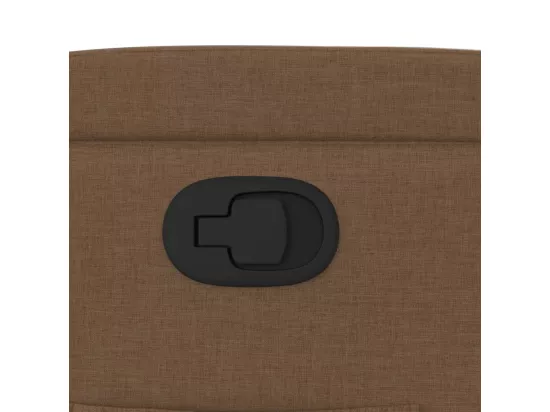 Fauteuil inclinable Marron Tissu