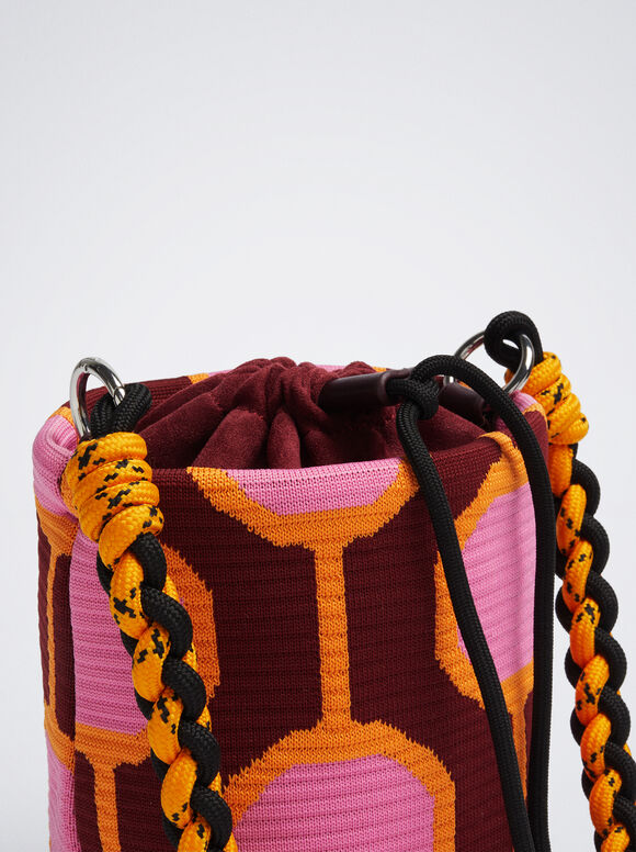 Bolsa Bombonera Jacquard - Multicor