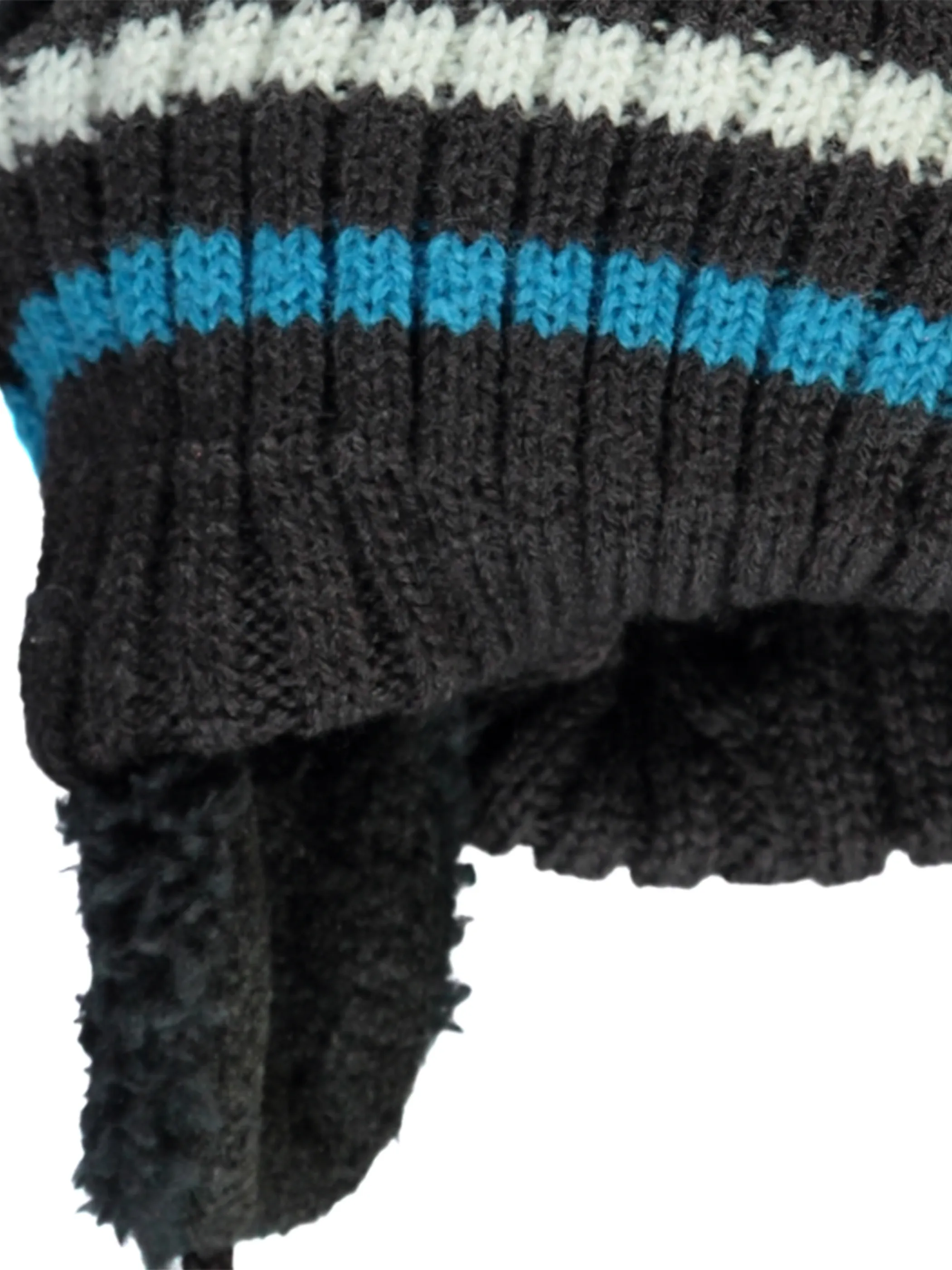 Baby Mütze mit Bommel