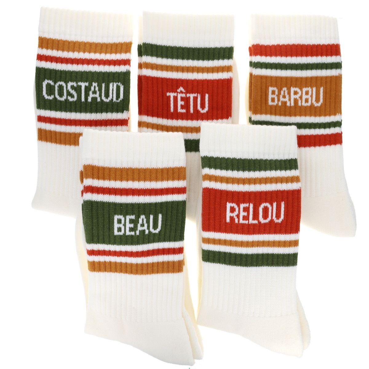 Chaussettes adulte BARBU 41-44 .