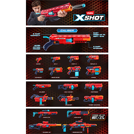 X-SHOT Excel Caliber blaster