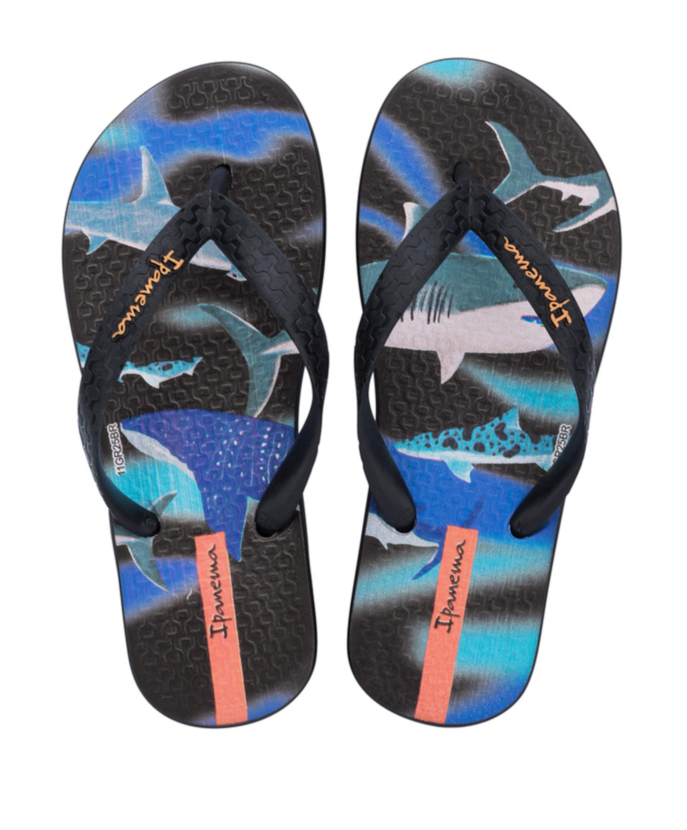 Ipanema Temas Boys Kids  jongens slippers zwart
