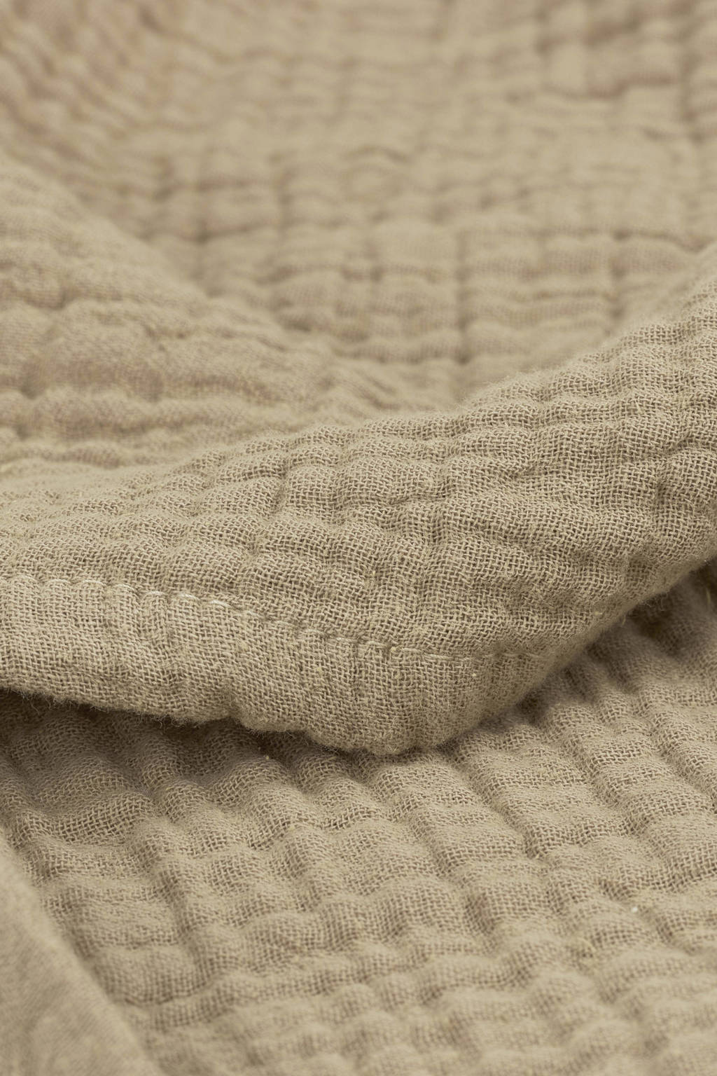 pre-washed hydrofiel ledikantlaken taupe