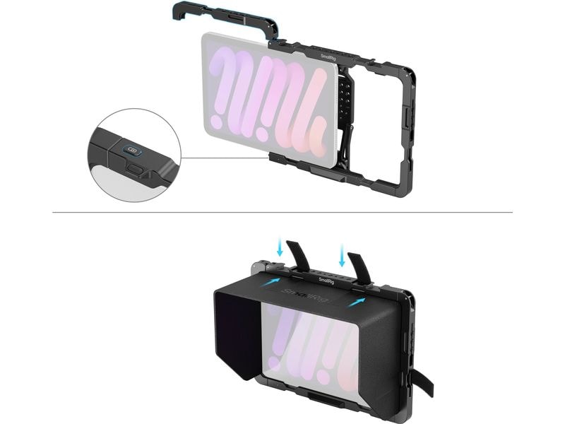 Smallrig Cage iPad mini 6 A17 Pro Cage für iPad mini 6