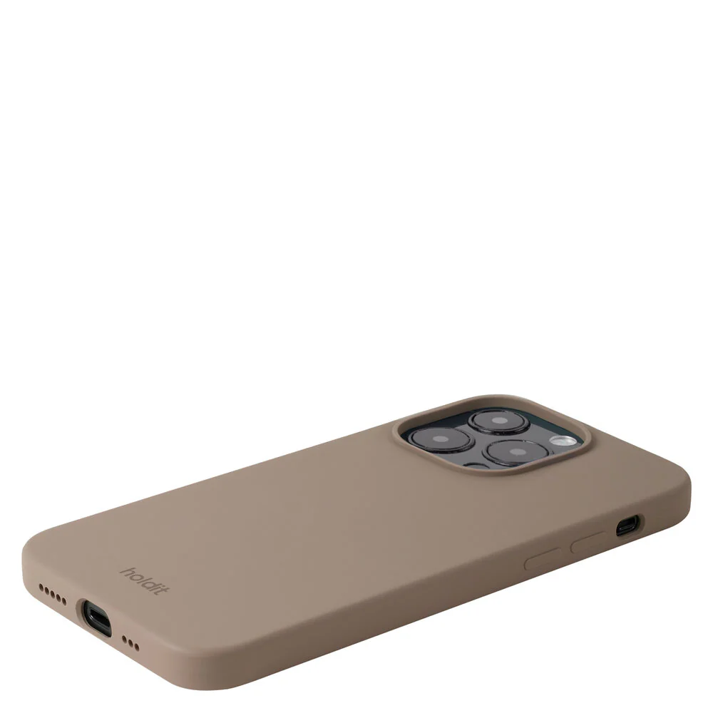 Holdit  iPhone 14 Pro Silicone cover - Mocha Brown