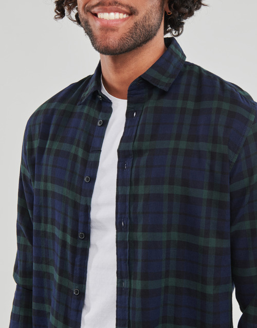 Selected - SLHSLIMOWEN-FLANNEL SHIRT LS NOOS - Marine