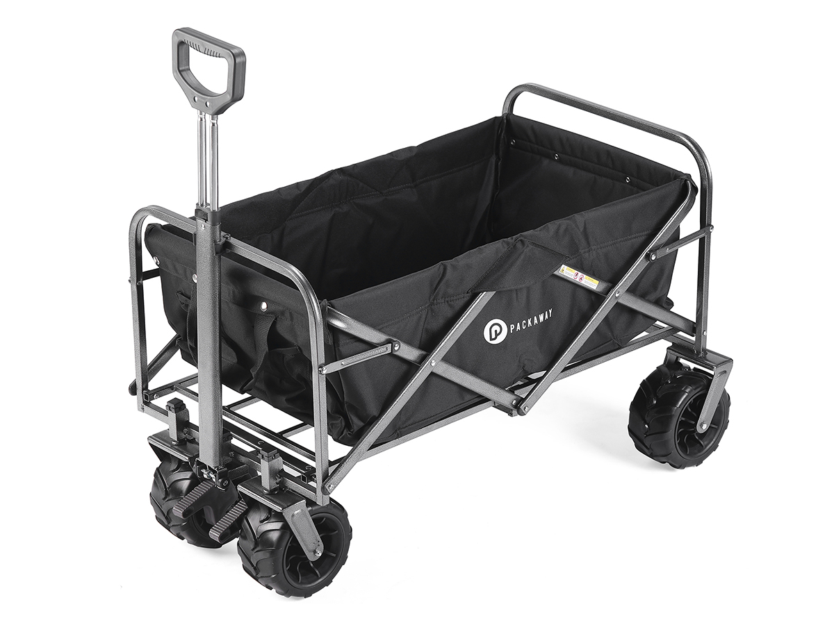 Packaway XL opvouwbare bolderkar - black